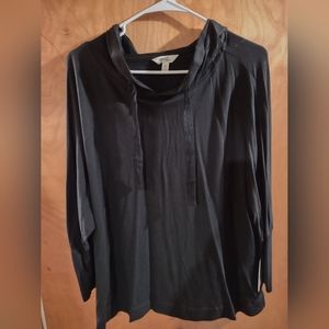 Black Lightweight Pullover Hoodie